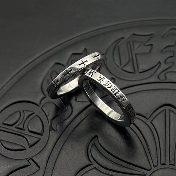 A nice Chrome Hearts replica CH FU 3MM SPACER ring Kus76805