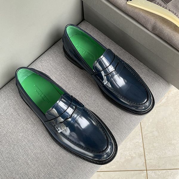 New limited edition Bottega Swell leather shoes replica bor92673