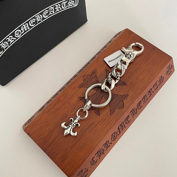 CHROME HEARTS BS FLARE KEY RING COPY LONG CLASSIC CHAIN Kui91997