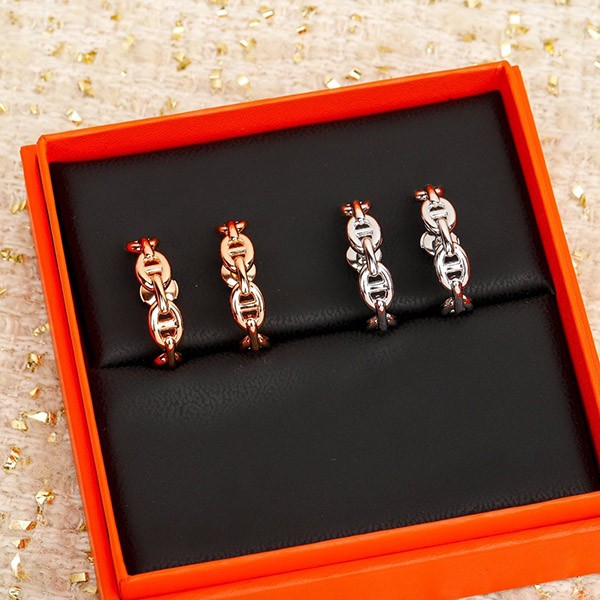 Hermes Chaine d'Ancre Replica Anchaine Earrings 2 Colors H108618B00
