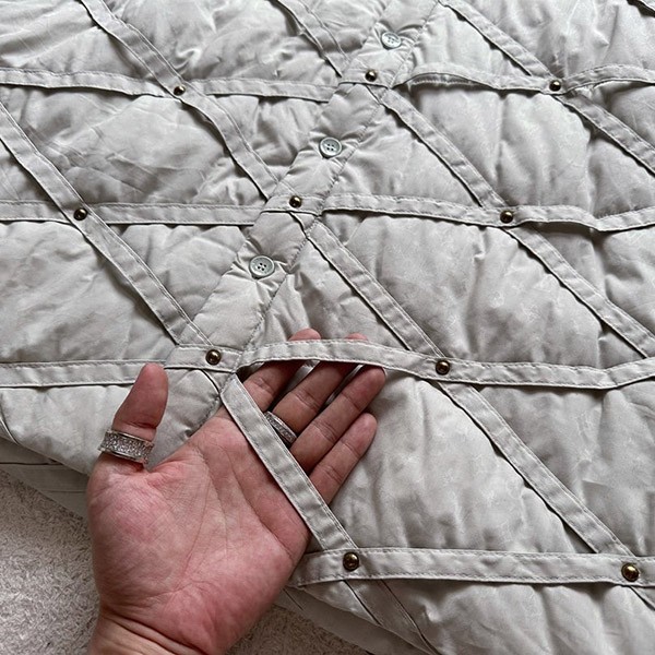 Louis Vuitton Replica Jacquard Quilted Cotton Jacket vup97541