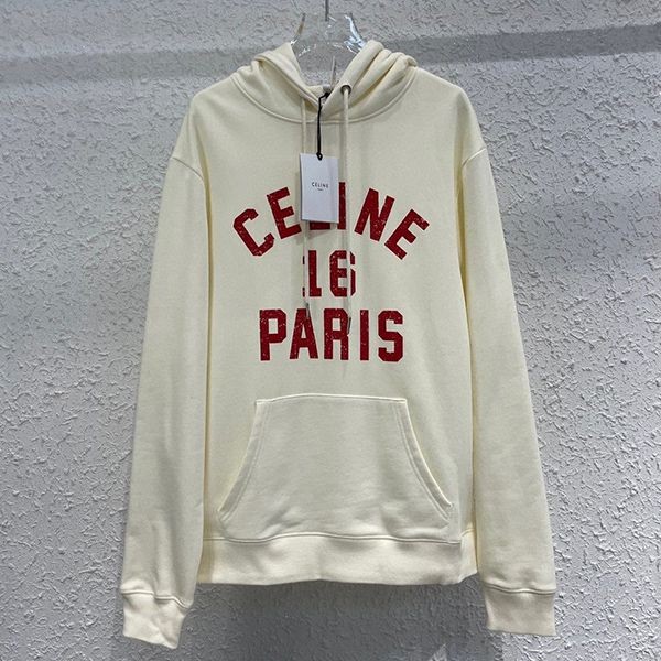 Sold out Celine 16 Seize Hoodie Replica Cotton Fleece Ceq21671