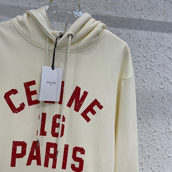 Sold out Celine 16 Seize Hoodie Replica Cotton Fleece Ceq21671