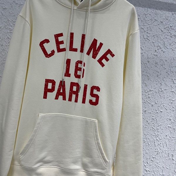 Sold out Celine 16 Seize Hoodie Replica Cotton Fleece Ceq21671