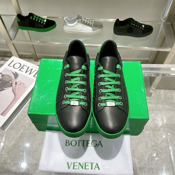 High quality???Bottega Veneta Intrecciato fake sneakers boh06663