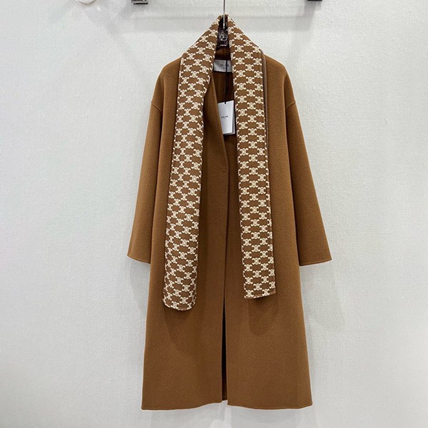 Celine Mac Coat Replica/Cashmere Wool Cel83488