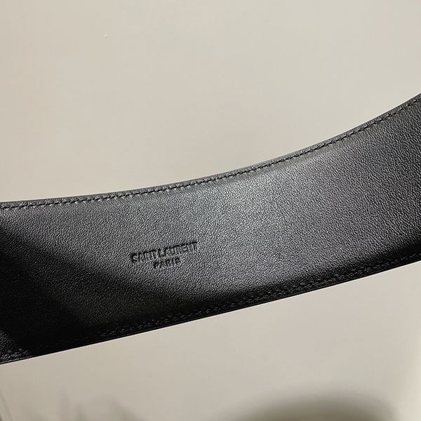Featured ★ Saint Laurent Monogram Belt Leather Sah70754
