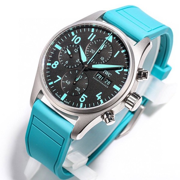 IWC Pilot Watch Replica Chrono 41 Mercedes AMG Petronas F1 Team E-Boutique Exclusive iwe57573