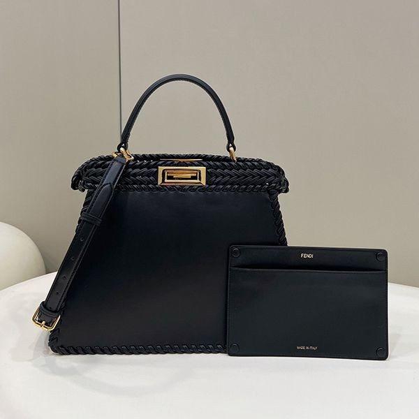 Featured ★ Fendi Peekaboo ISeeU Copy Medium Leather Blade Bag fex60427