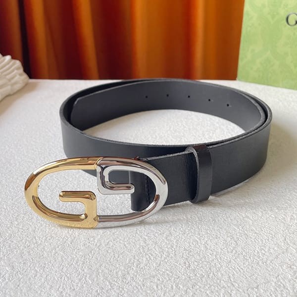 Very popular! Replica Gucci GG buckle smooth leather belt 35mm 758614CVE0G1000 Very popular! Replica Gucci GG buckle smooth leather belt 35mm 758614CVE0G1000