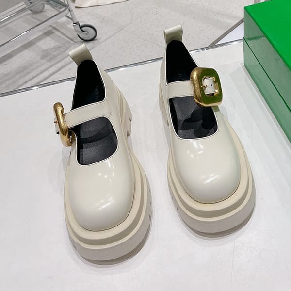 The hottest topic! Bottega Veneta replica Mary Jane shoes bom94561