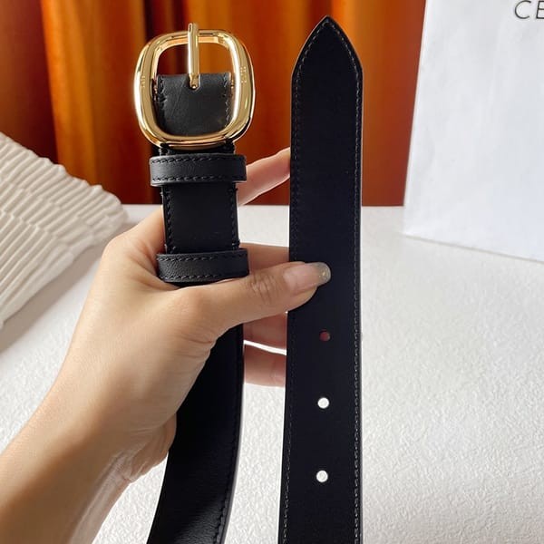 n-grade recommended celine vintage calfskin belt 35mm fake 45BDY3ACI19DK