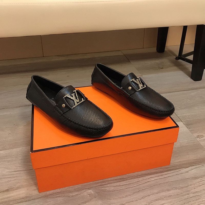 [Rare] Louis Vuitton Hockenheim Line Loafers Fake vuu85662