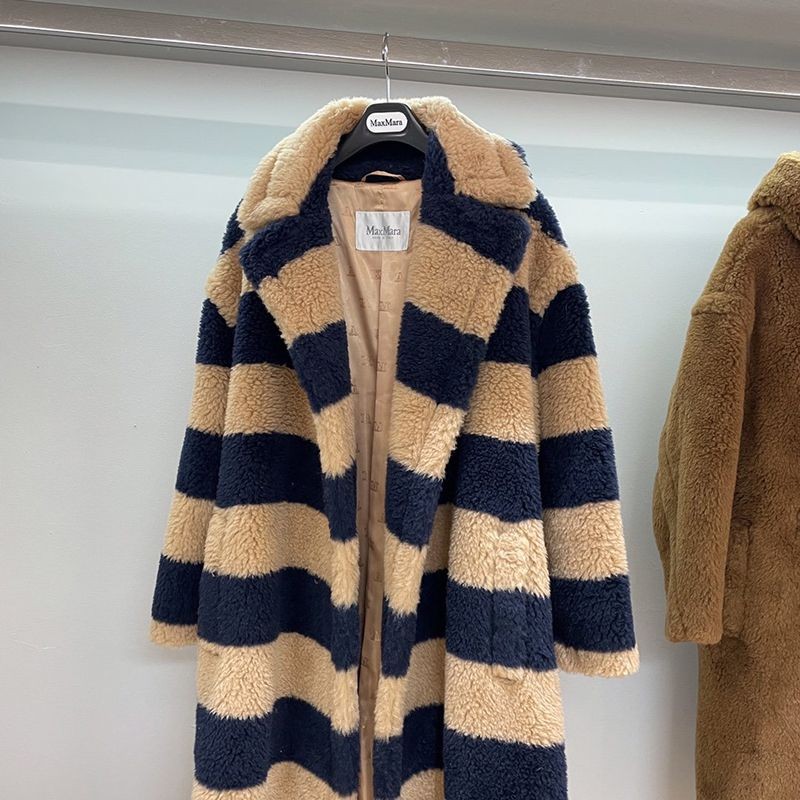 Sold out Max Mara replica panel teddy bear icon coat mam96124