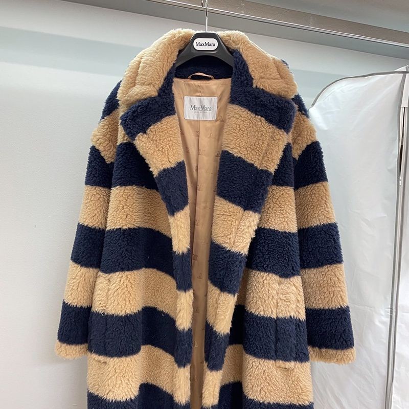 Sold out Max Mara replica panel teddy bear icon coat mam96124