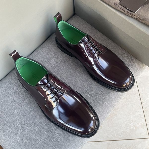 Super limited edition? Bottega Swell leather shoes replica bol34680