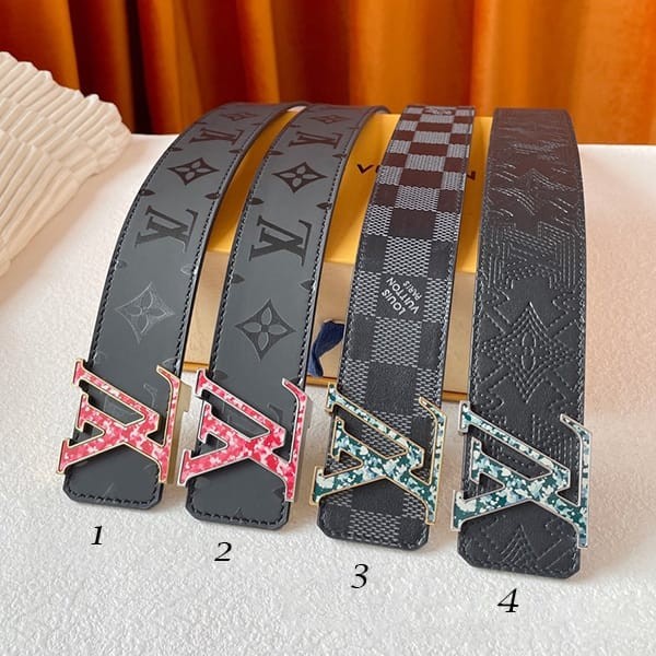 Louis Vuitton belt LV Shadow 40MM reversible replica 4 colors vug89413