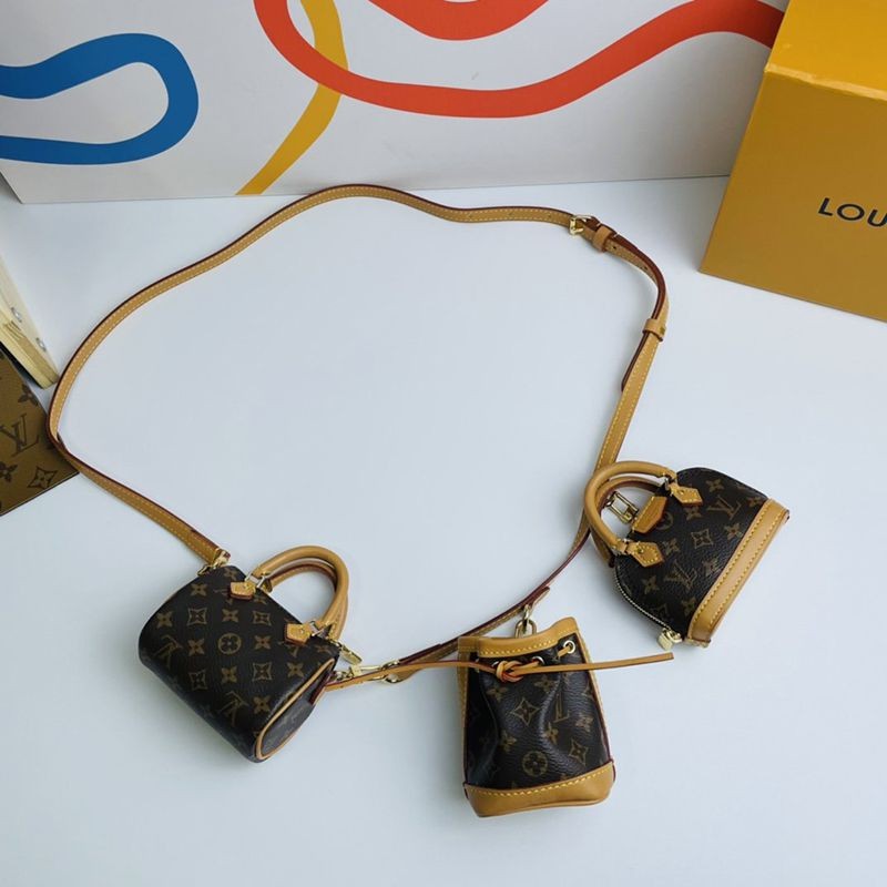 Cute and rare Louis Vuitton Trio Mini Icon Bag Replica M81081