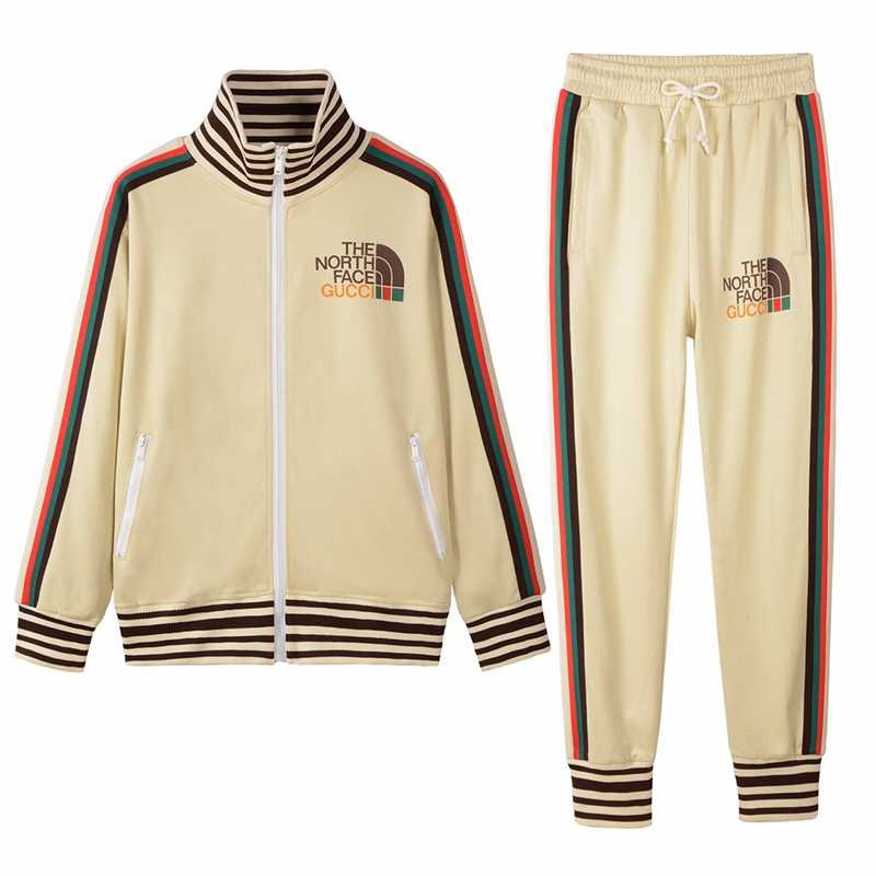 ★Japan!! Popular! Gucci x North Face Top and Bottom Set Fake GG Jacquard Cotton gup22819 ★Japan!! Popular! Gucci x North Face Top and Bottom Set Fake GG Jacquard Cotton gup22819