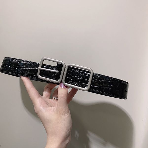 Saint Laurent Crocodile Leather Belt Replica Sak44248 Saint Laurent Crocodile Leather Belt Replica Sak44248