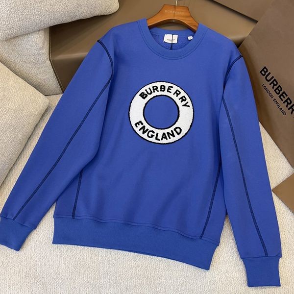 Burberry logo emblem embroidered sweatshirt Bal25223