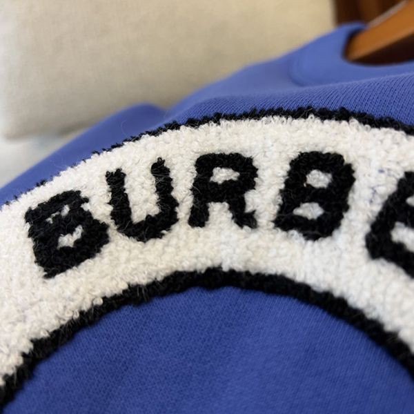 Burberry logo emblem embroidered sweatshirt Bal25223