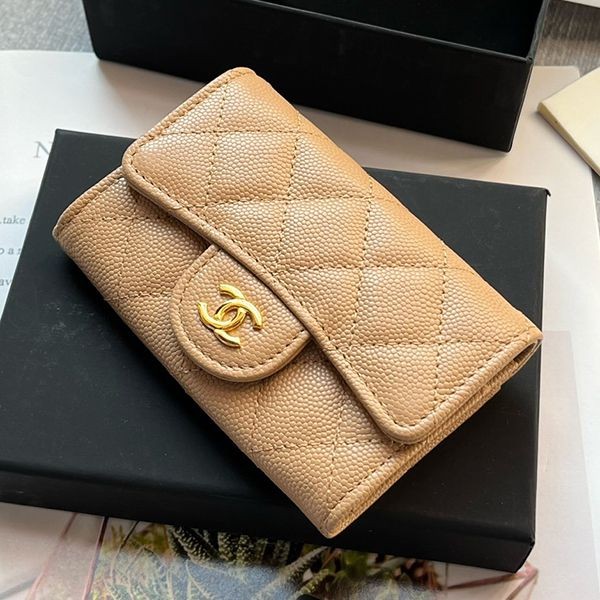 I definitely want it! Replica Chanel Caviar Skin Card Case Wallet shm24699