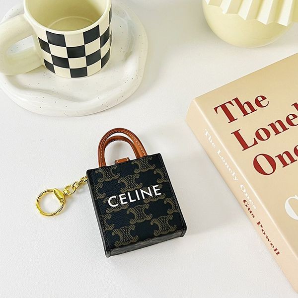 Very popular! Celine Triomphe Logo Micro Fake Vertical Cabas Charm Ces52321