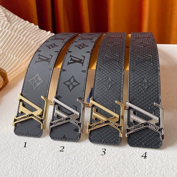 Louis Vuitton Belt Replica LV Shadow 40MM Reversible 4 Colors vuu29183