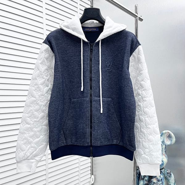 Perfect gift: Louis Vuitton Hybrid Monogram Hooded Blouson Replica 1AB5EI
