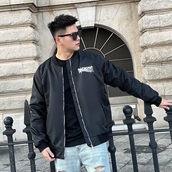 Balenciaga POLITICAL CAMPAIGN Light Nylon Jacket Replica bab70369