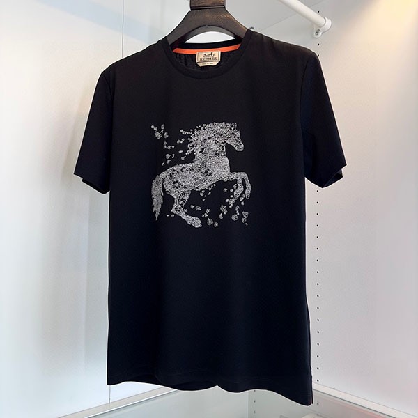 Hermes horse print T-shirt replica eri00850