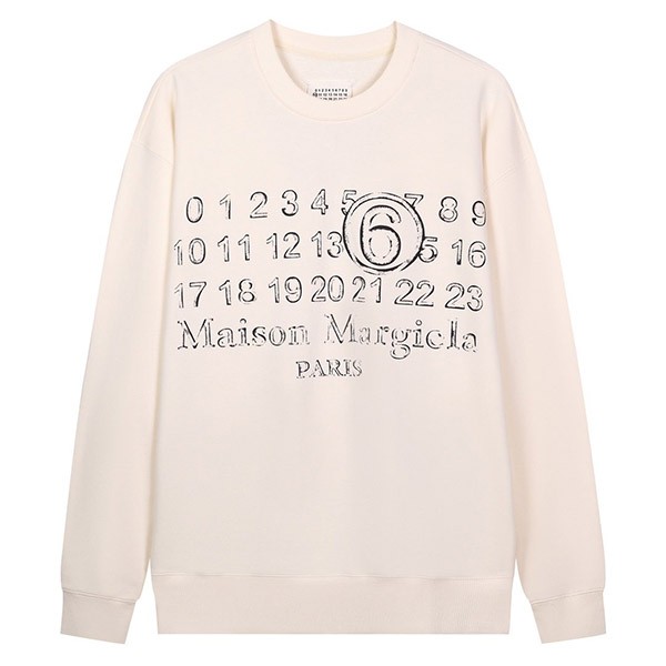Maison Margiela Zoom Logo Crew Sweatshirt Replica Map45799 Maison Margiela Zoom Logo Crew Sweatshirt Replica Map45799