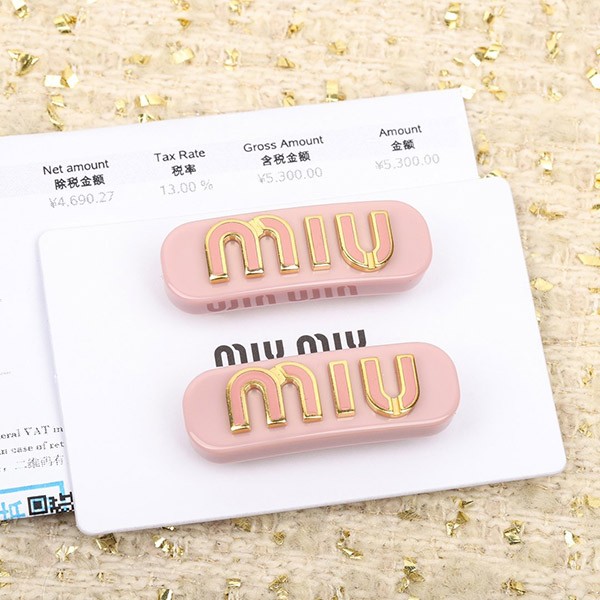 Popular Miu Miu Replica Plex x Metal Hair Clip mya45518