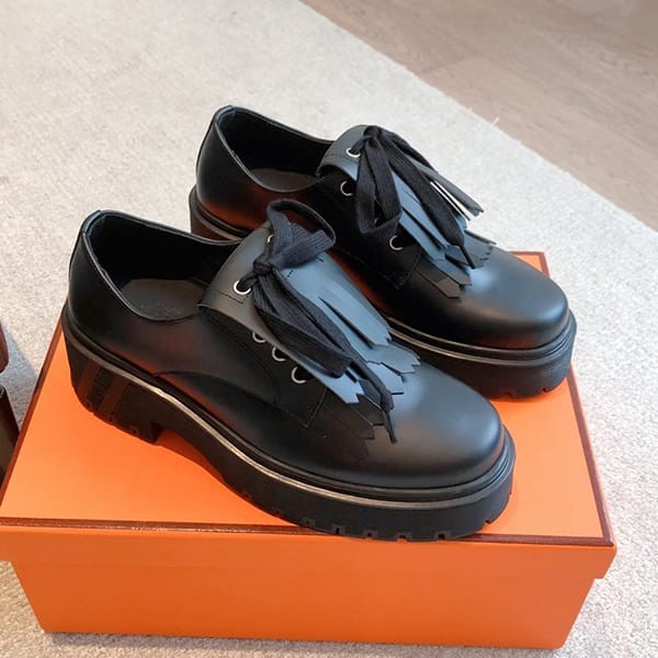 Hard to find replica Hermes Harriston Oxford shoes ery02254