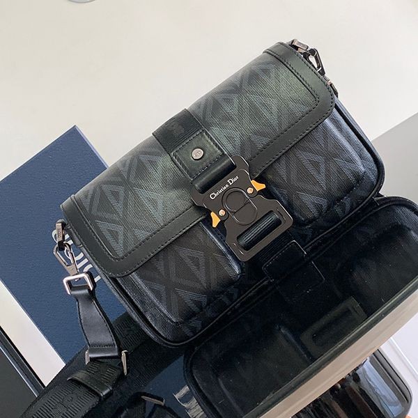 [Dior] CD Diamond Canvas Bag Replica New Color Rare 1ESME165CD