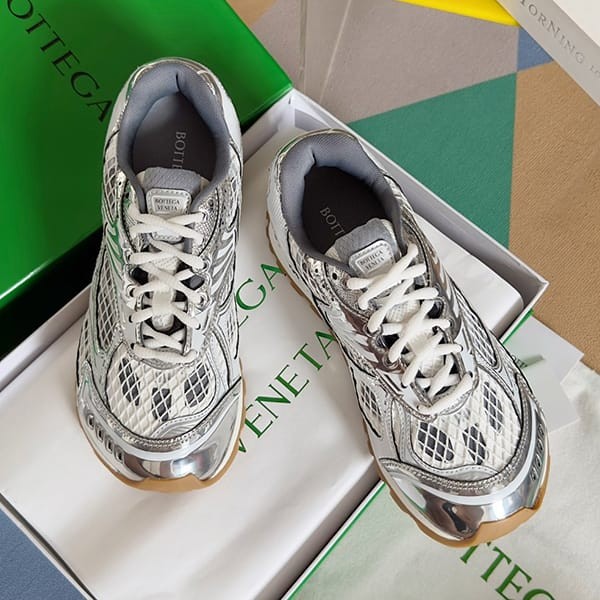 Secured Fake Bottega Veneta Orbit Runner Sneakers 741357V2X401425