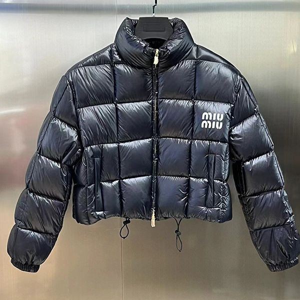 Miu Miu Cropped Nylon Down Jacket myt49743