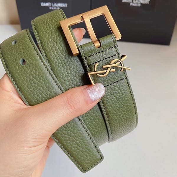 Popular YSL Replica Monogram Logo Leather Belt 30mm Sah90432 Popular YSL Replica Monogram Logo Leather Belt 30mm Sah90432