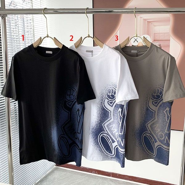 Attention ★ Moncler logo print T-shirt fake mob71126 Attention ★ Moncler logo print T-shirt fake mob71126