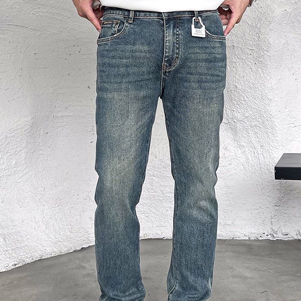 Immediate shipping Balenciaga Japanese denim wide baggy jeans baj52637