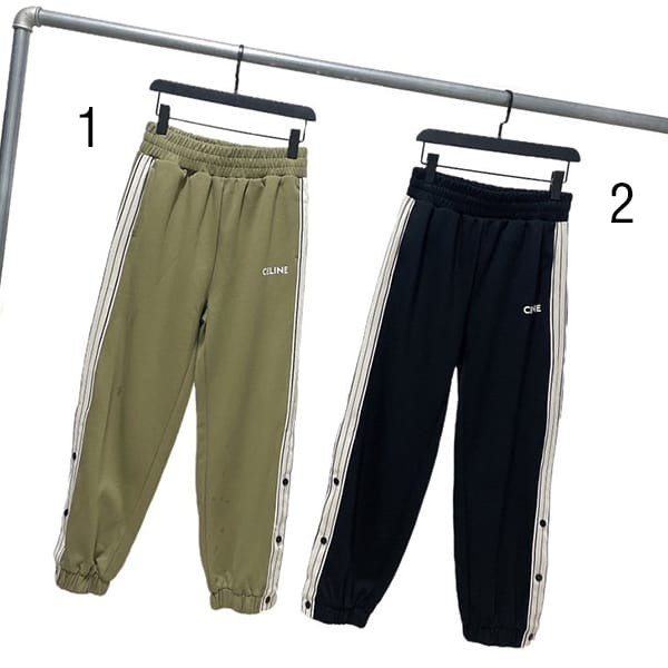 Very popular all over the world? Celine replica jogger pants wool cashmere 2 colors Ceo85716