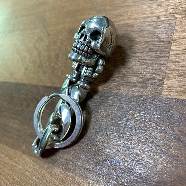 Super rare! +Chrome Hearts replica+ Fancy chain keychain Kup20508