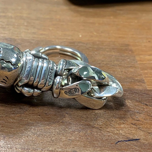 Super rare! +Chrome Hearts replica+ Fancy chain keychain Kup20508