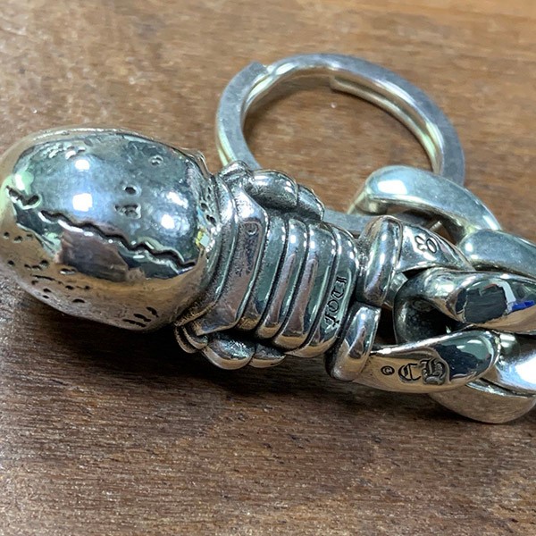 Super rare! +Chrome Hearts replica+ Fancy chain keychain Kup20508