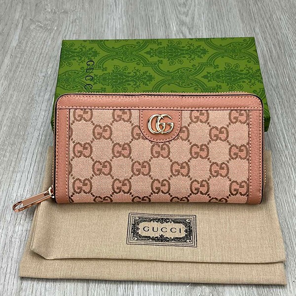 High-end brand Gucci Ophidia stripe zip long wallet replica 52315496IWG9794 High-end brand Gucci Ophidia stripe zip long wallet replica 52315496IWG9794