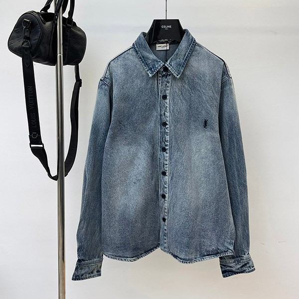 Saint Laurent classic denim jacket copy Say42062 Saint Laurent classic denim jacket copy Say42062