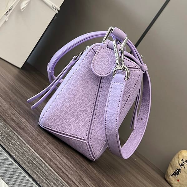 Recommended Loewe Satin Calf Puzzle Edge Shoulder Bag Replica Small lom10422