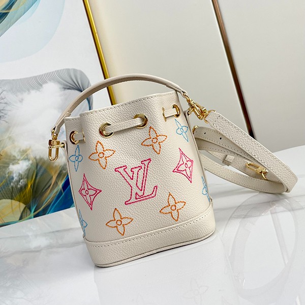 Immediate shipping Louis Vuitton Nano Noe handbag replica M23088