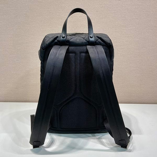 Attention ★ Replica Prada Re-Nylon Topstitched Backpack 2VZ1352DGW